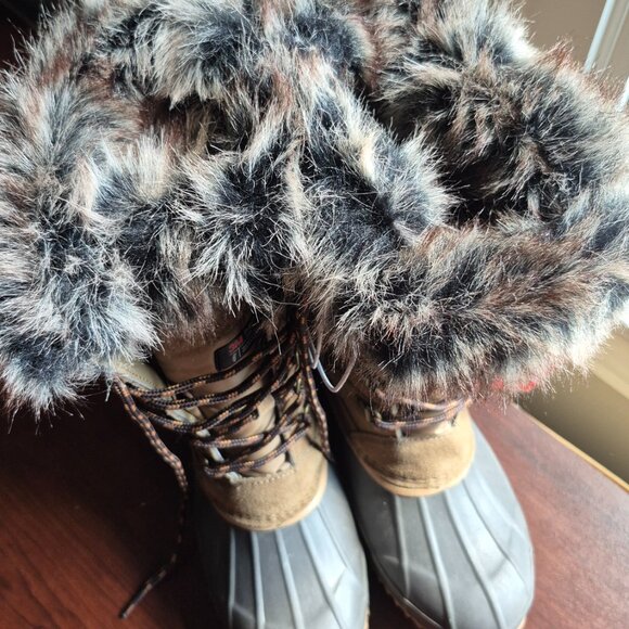 Nwt Outbound Tall Winter Waterproof Boots Womens 6 - Picture 3 of 7